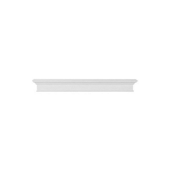 Pearl Mantels Pearl Mantels 610-60 The Henry Shelf or Mantel Shelf in White Paint 610-60